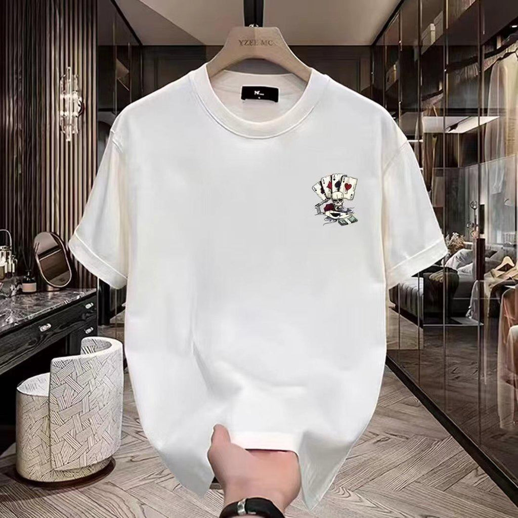 [COSCHIC]T-Shirt Lelaki Corak Unik Casual Printed Tee