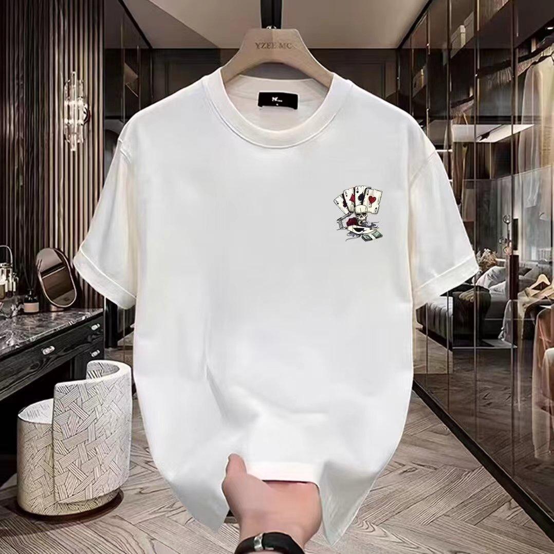 [COSCHIC]T-Shirt Lelaki Corak Unik Casual Printed Tee
