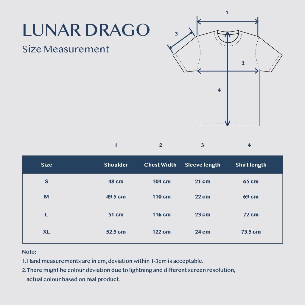 [COSCHIC]Drago Rider Hitam Oversized Unisex T-Shirt
