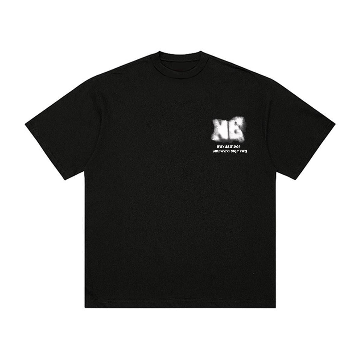 [COSCHIC]Ng Korean Oversized White Men¡¯s Casual Tee
