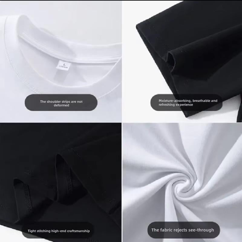 [COSCHIC]Classic Duo-Tone Sleek Comfort T-Shirt
