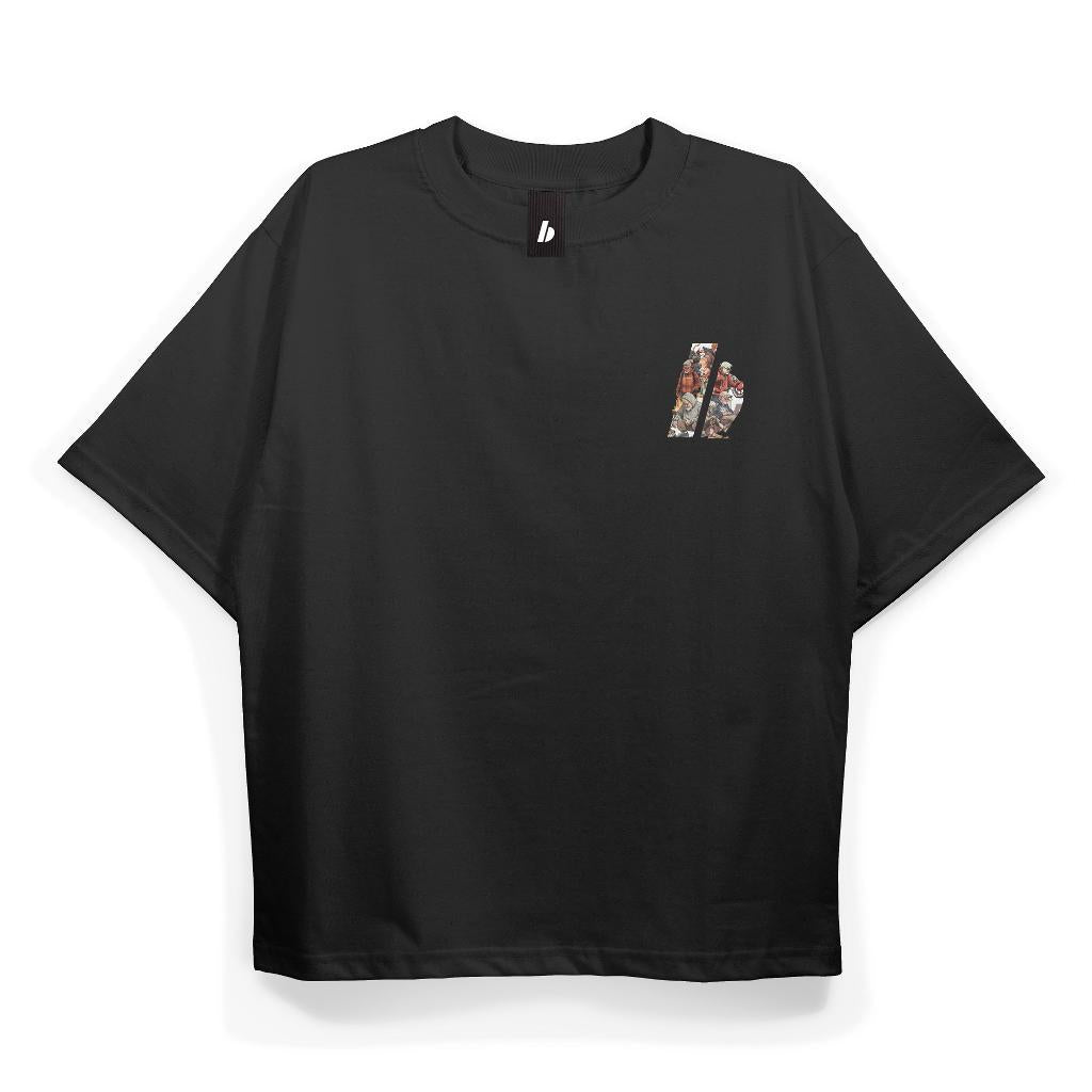 [COSCHIC]Benidson Uncle Ben Oversize Graphic Shirt