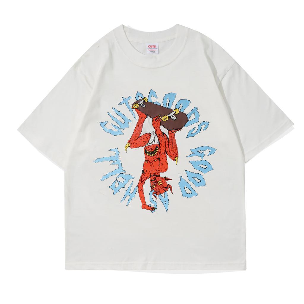[COSCHIC]Cuts Oversized Nasty Streetwear T-Shirt