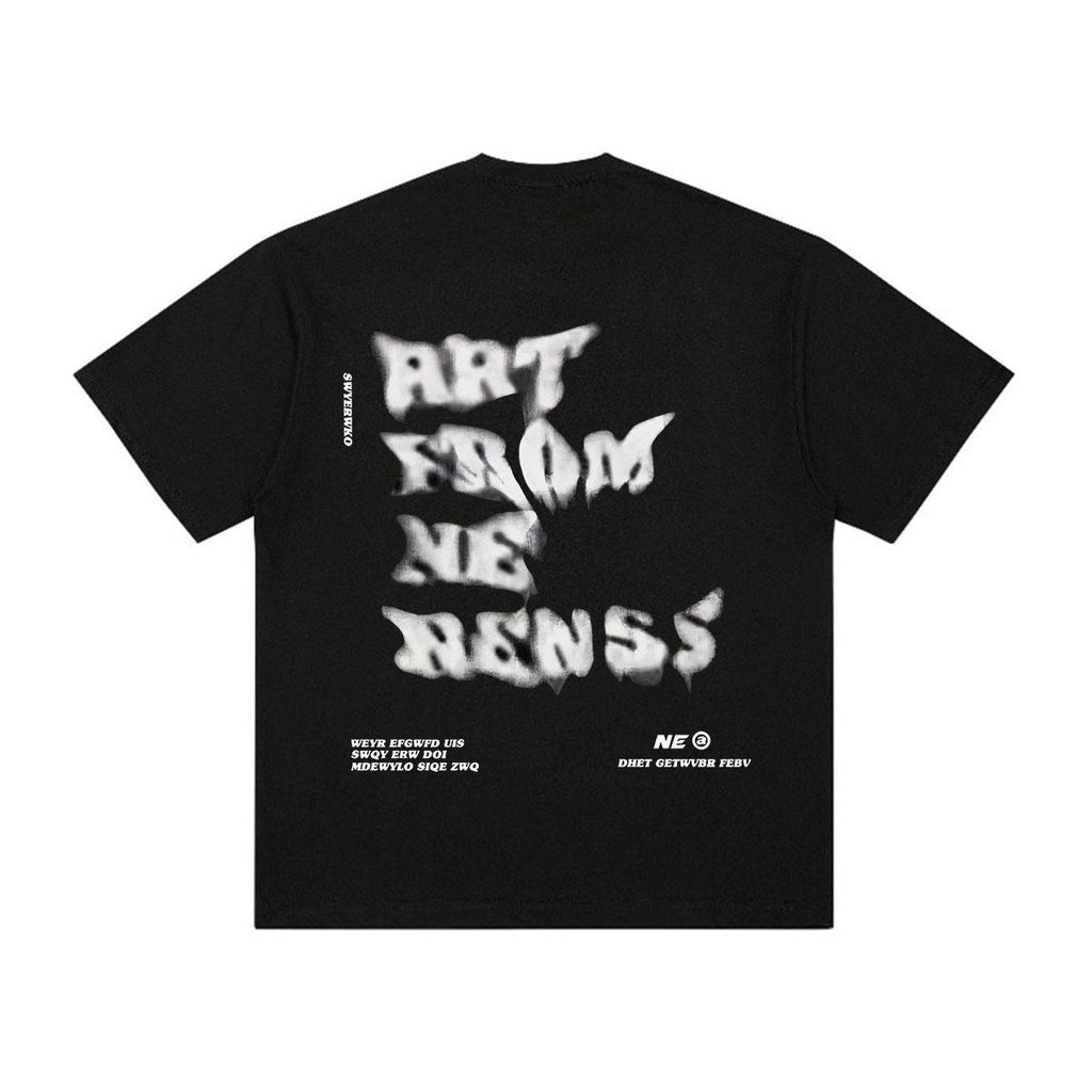 [COSCHIC]Ng Korean Oversized White Men¡¯s Casual Tee