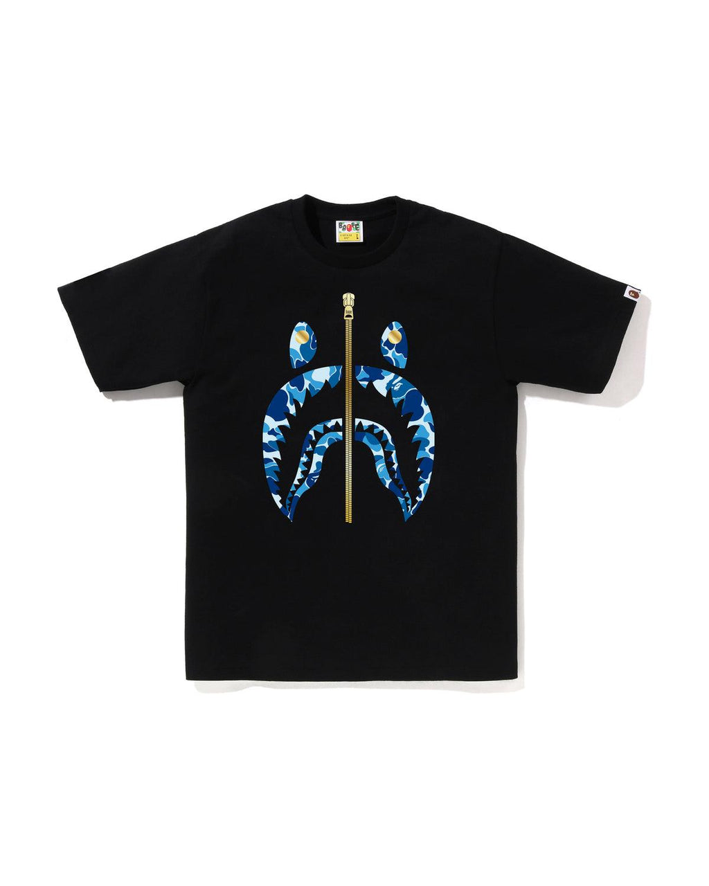 [COSCHIC]Abc Camo Shark Tee Oversized Design Streetwear